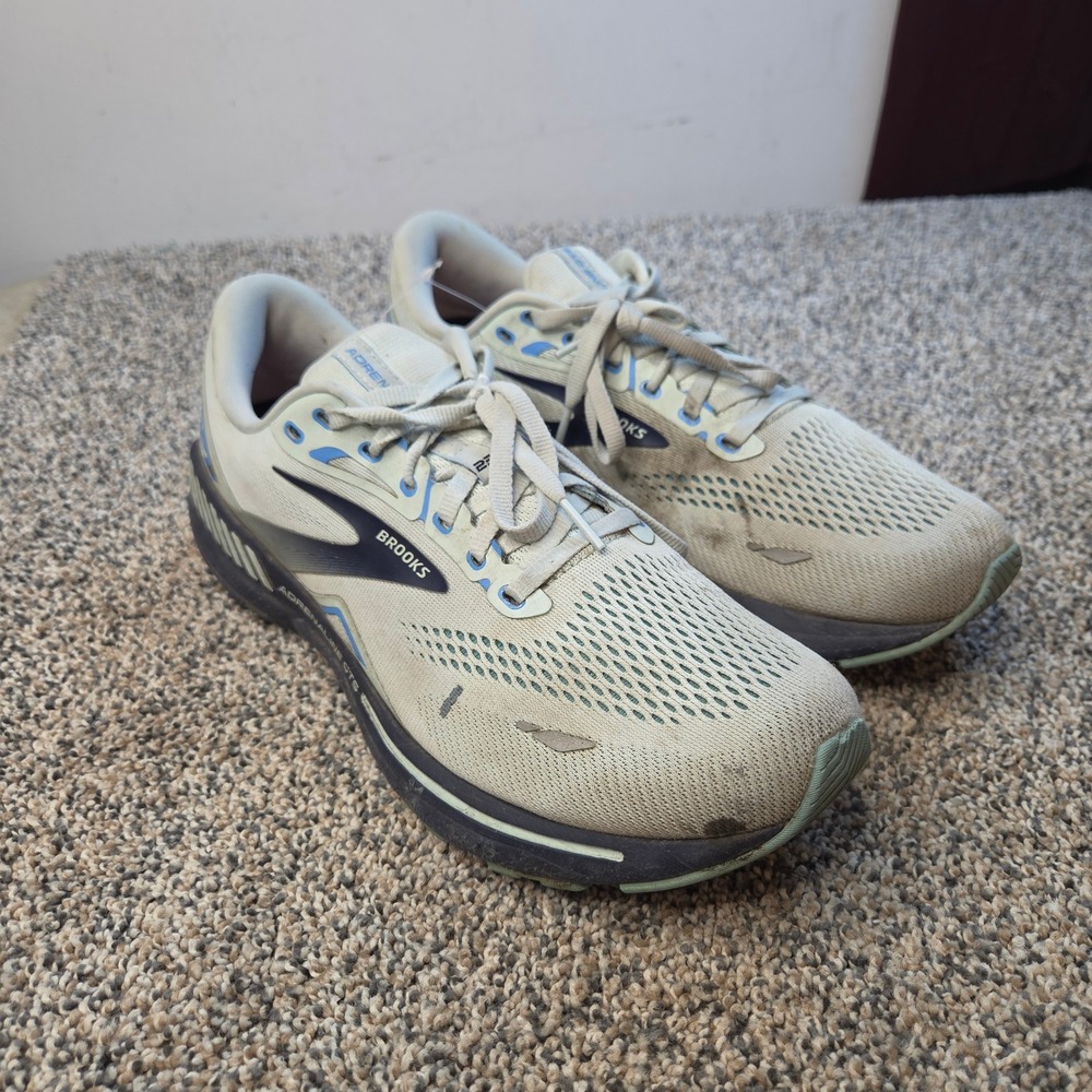 Brooks‎ Adrenaline GTS 23 Womens Running Shoes 12 Oyster Blue 1203811B471